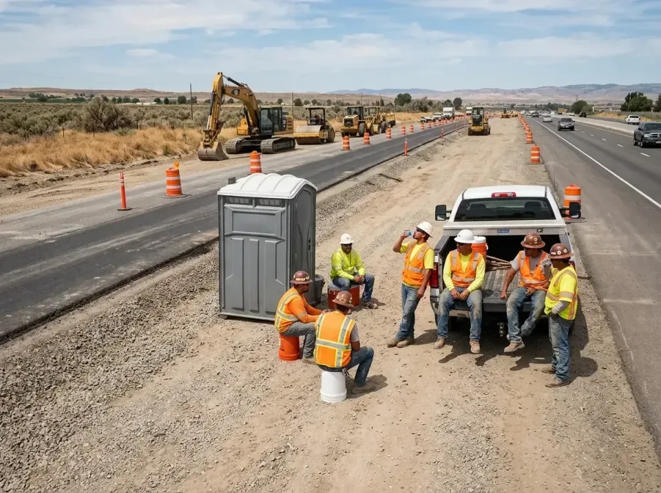 highway-road-construction-crew-007 — frequently asked questions, Porta Potty and Restroom Rentals in Stamford, TX